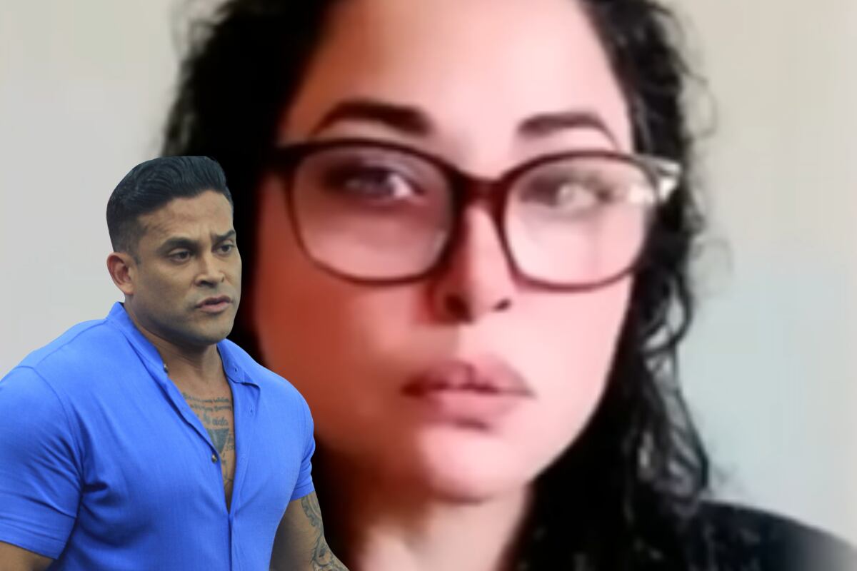 Melanie Martínez y Christian Domínguez