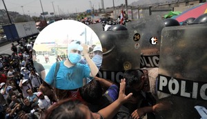 ¡Paro de transportistas desata el caos en Lima! Enfrentamientos, bloqueos y un estudiante herido| VIDEO