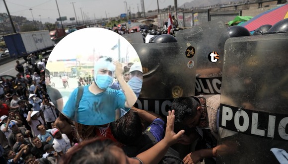 TROME | Una persona resultó herida tras enfrentamientos con la Policía. Video: Panamericana