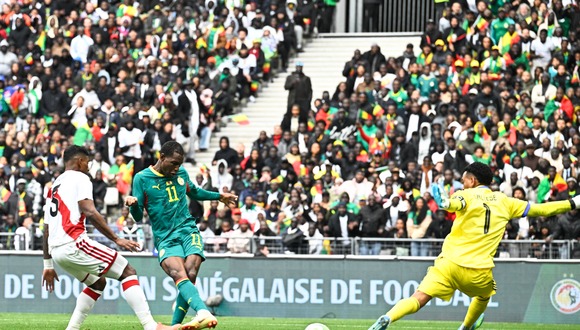Gol de Nicolas Jackson para el 1-0 de Senegal vs. Perú. (Video: América TV)