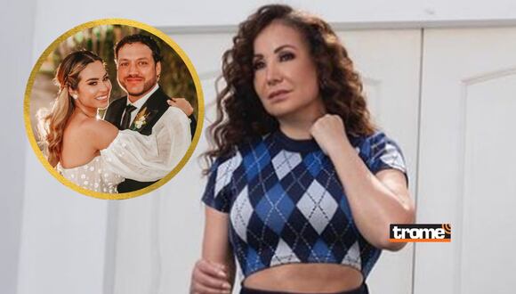 Ethel Pozo envía mensaje a sus compañeros de 'América hoy': "Todos se han comportado pésimo le día de la boda"