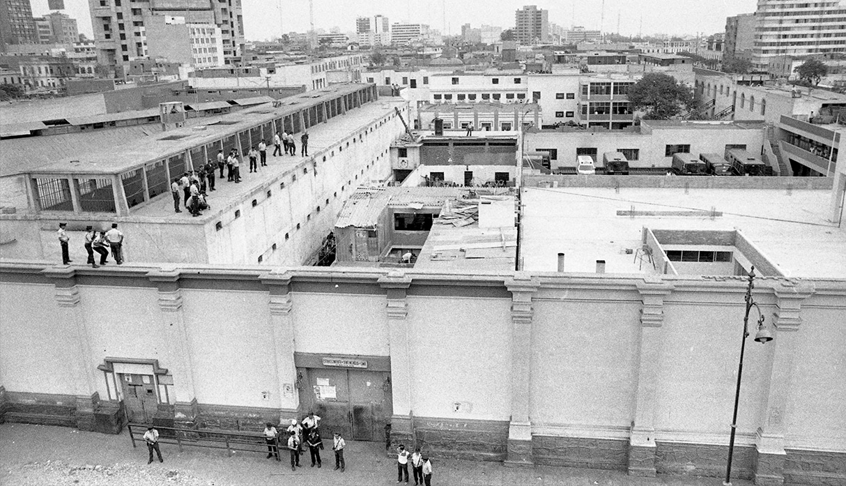 Penal de El Sexto en Lima (Archivo Histórico de El Comercio)