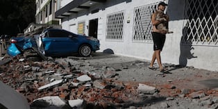 Terremoto en Colombia. Foto: AP/Santiago Saldarriaga