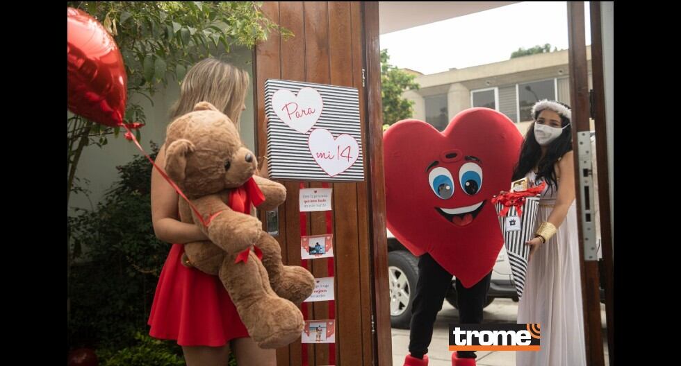 Este San Valentín en cuarentena se puede celebrar con detalles hechos en casa o sorpresas de amor que llegan a delivery. (Trome / José Rojas)
