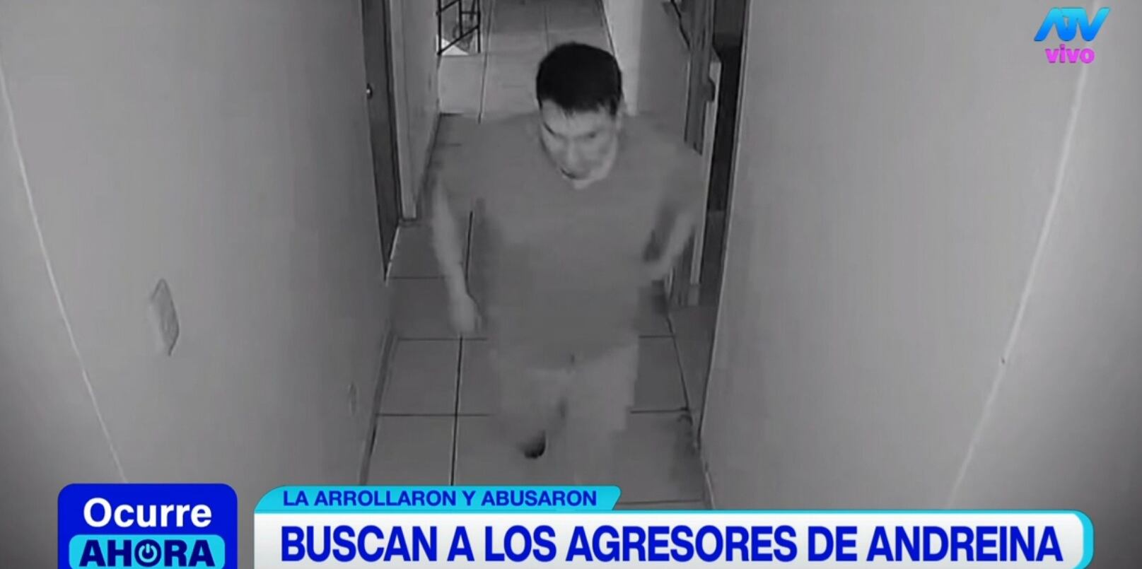 Primer trabajador captado por las cámaras de seguridad previo a atropello y muerte de Andreina en San Bartolo.