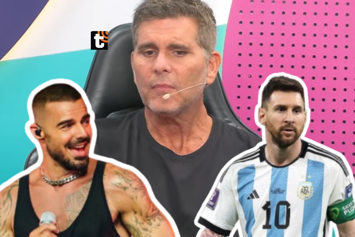 Christian Meier revela qué famosos guarda en su celular, además de Messi y Ricky Martin.