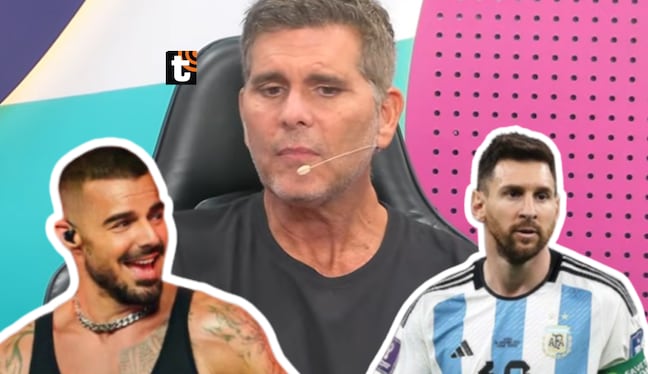Christian Meier revela qué famosos guarda en su celular, además de Messi y Ricky Martin.