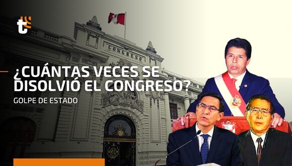 GOLPE DE ESTADO: ¿Cuántas veces se ha disuelto el Congreso de la República?
