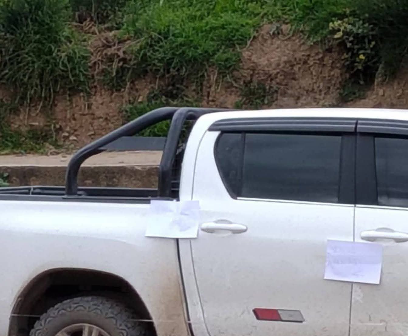 El auto en el que fue trasladada la víctima también fue retenido.