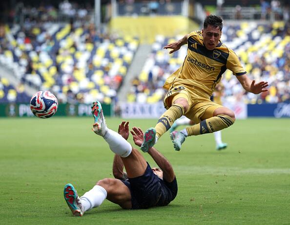 Boca Jrs. vs. Auckland FC por la tercera y última jornada del Mundial de Clubes. (Foto: Getty Images)