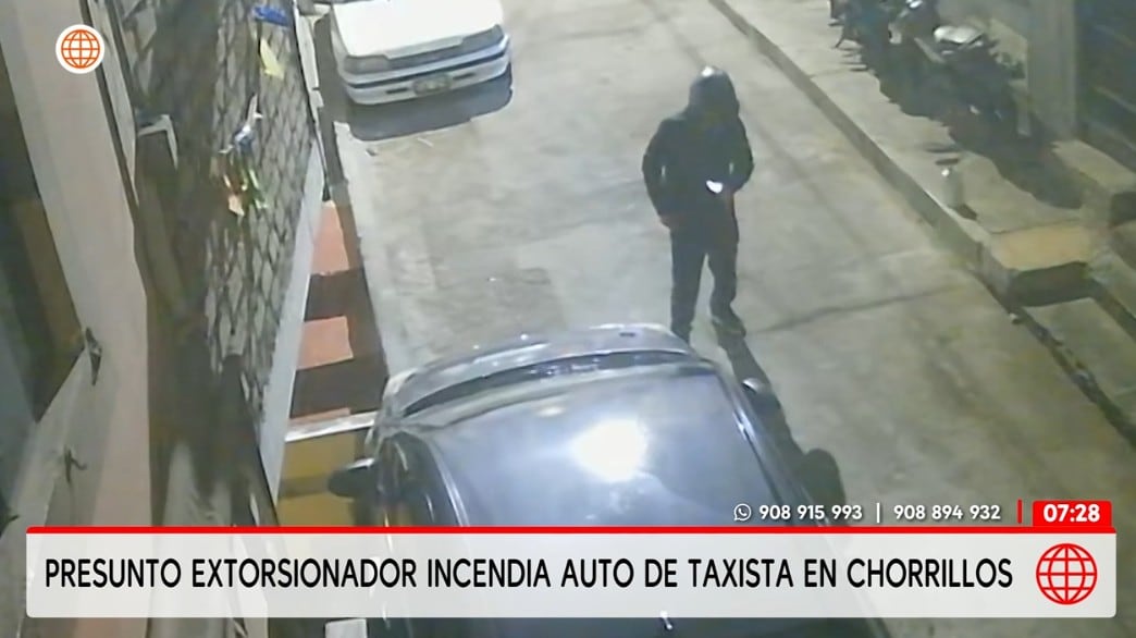 Delincuente grabó el ataque.