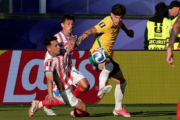 Paraguay vs. Australia. (Foto: Getty Images)