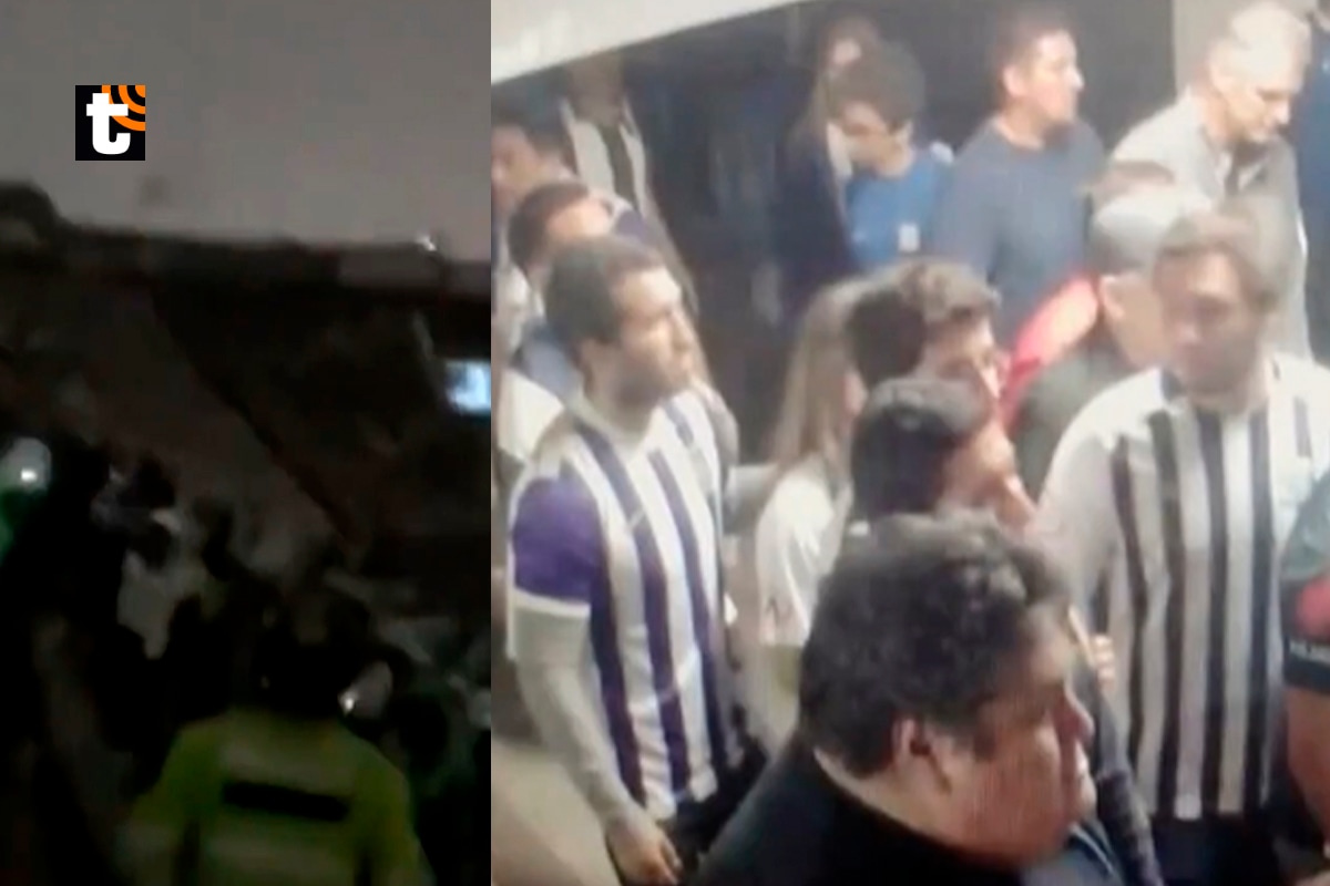 Cámaras de seguridad del estadio Matute. Foto: Captura Latina.