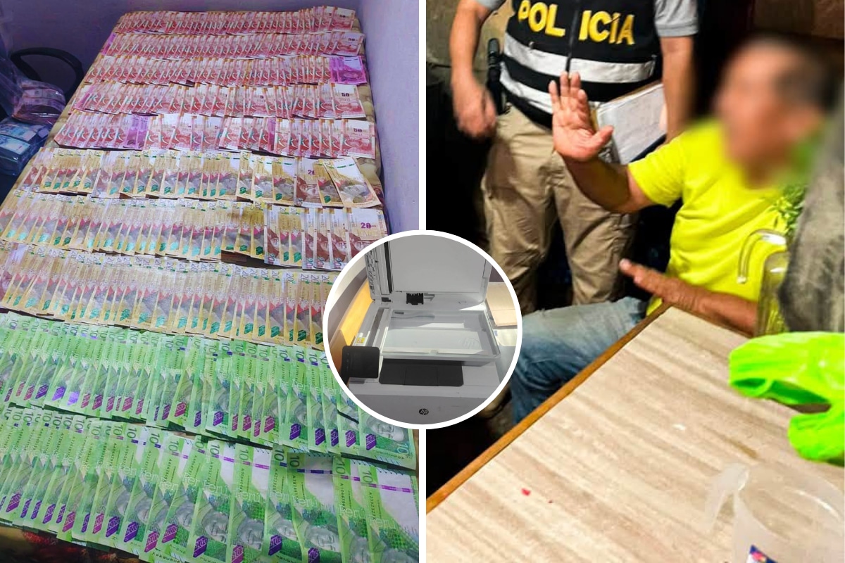 Se hallaron alrededor de S/ 300,000 y US$ 3,000 en dinero falsificado
