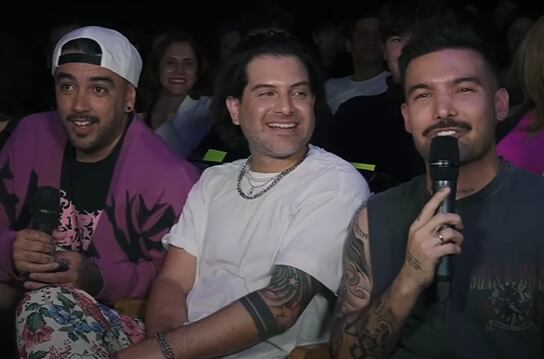 Ezio Oliva y Ádammo en Hablando Huevadas