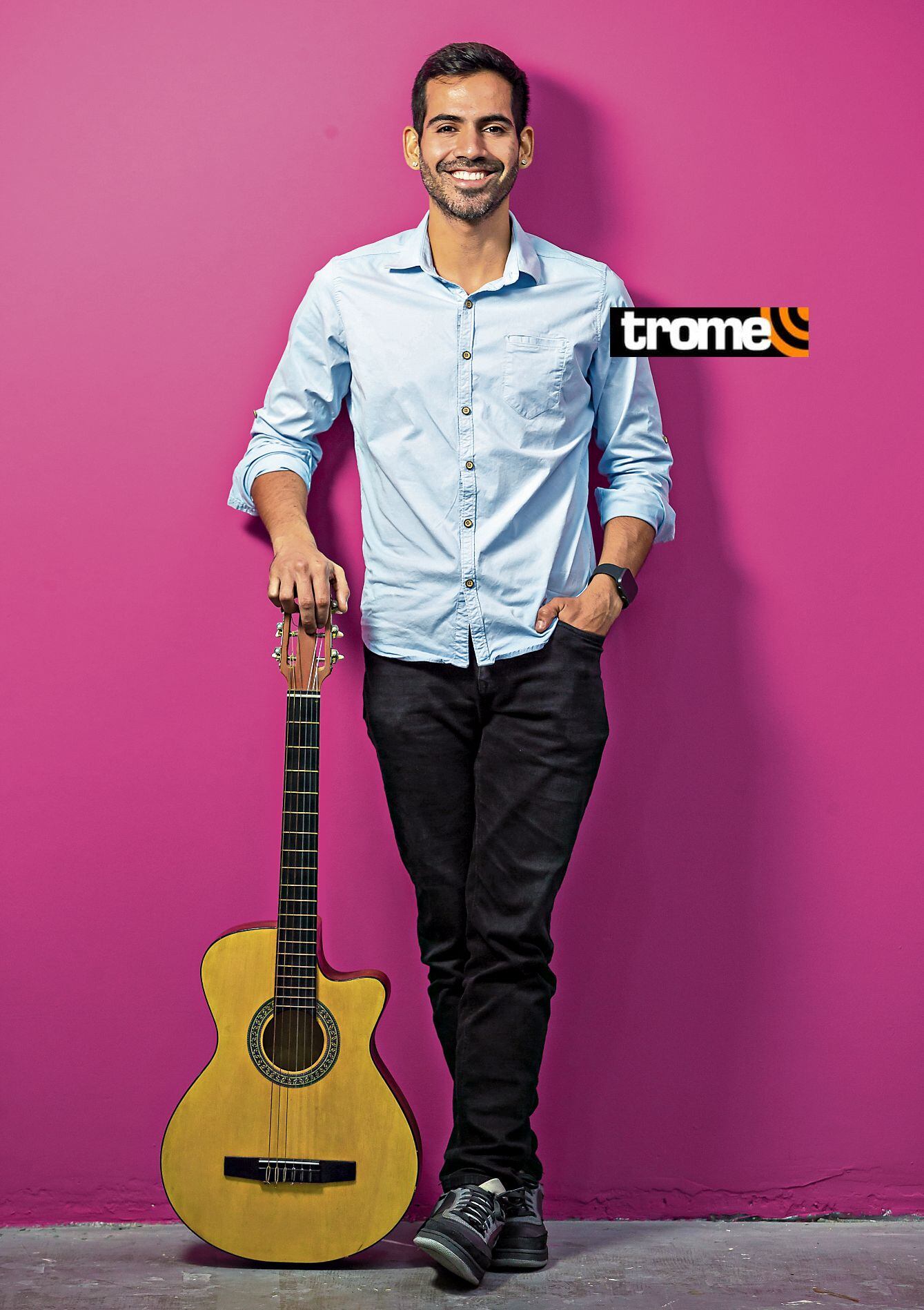 Luis José Ocampo en entrevista para Trome. (Foto: Allengino Quintana)