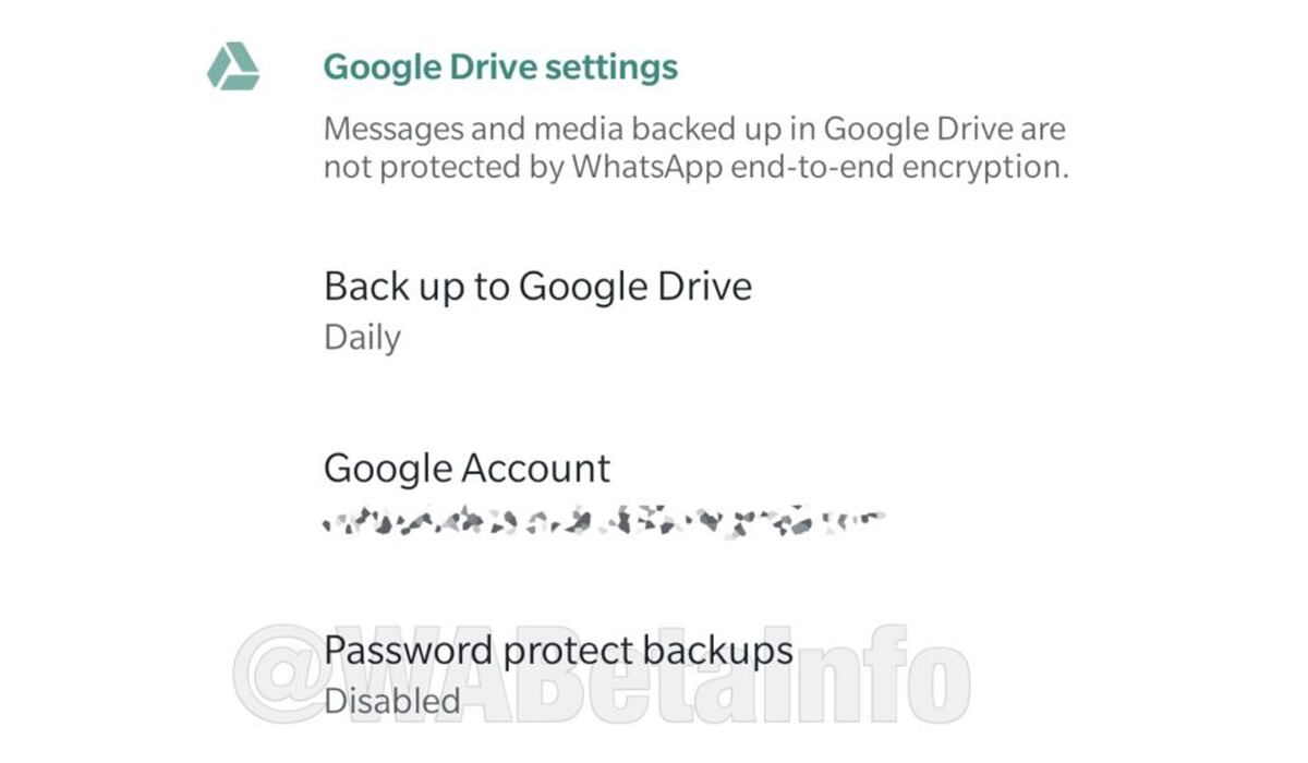 Aplicación se actualizará para mejorar la seguridad de tus copia de tus conversaciones. (Foto: WhatsApp)