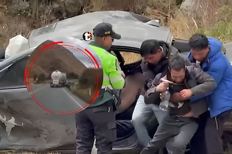 ¡Tragedia en la Carretera Central! Padre llega y encuentra muertos a su pareja y su hijo tras triple choq...