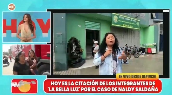 Integrantes de La Bella Luz llegaron a rendir sus declaraciones.