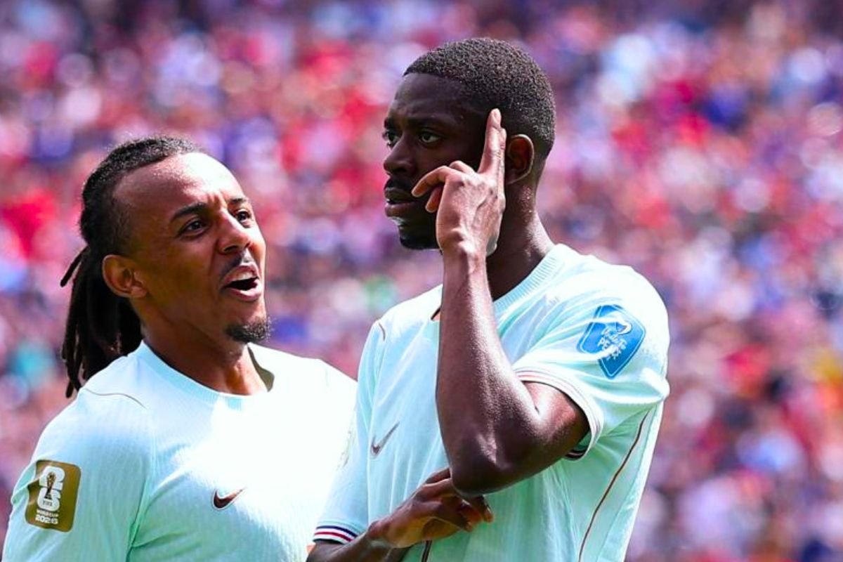 Dembélé estuvo imparable y demostró una gran performance ante Noruega (Foto: AFP)