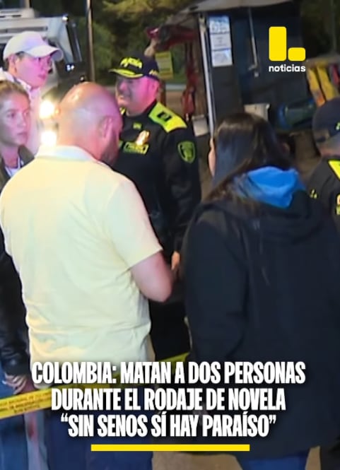 Dos integrantes de 'Sin senos sí hay paraíso' son asesinados durante rodaje en Colombia.