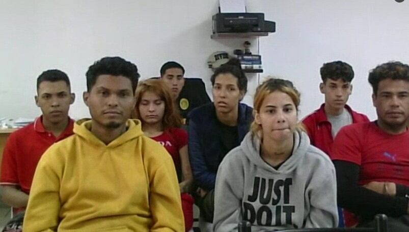 Andreína y 'Los Cortadedos' pasarán 15 días detenidos mientras son procesados. (Poder Judicial)