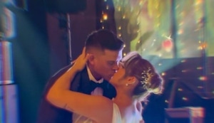 Christian Domínguez y Karla Tarazona se casaron: Así fue la fiesta de los novios en Huaral | VIDEO