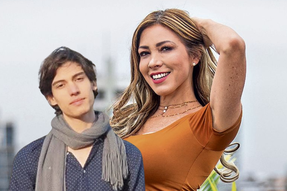 Lucecita Ceballos y su hijo Mateo Ríos