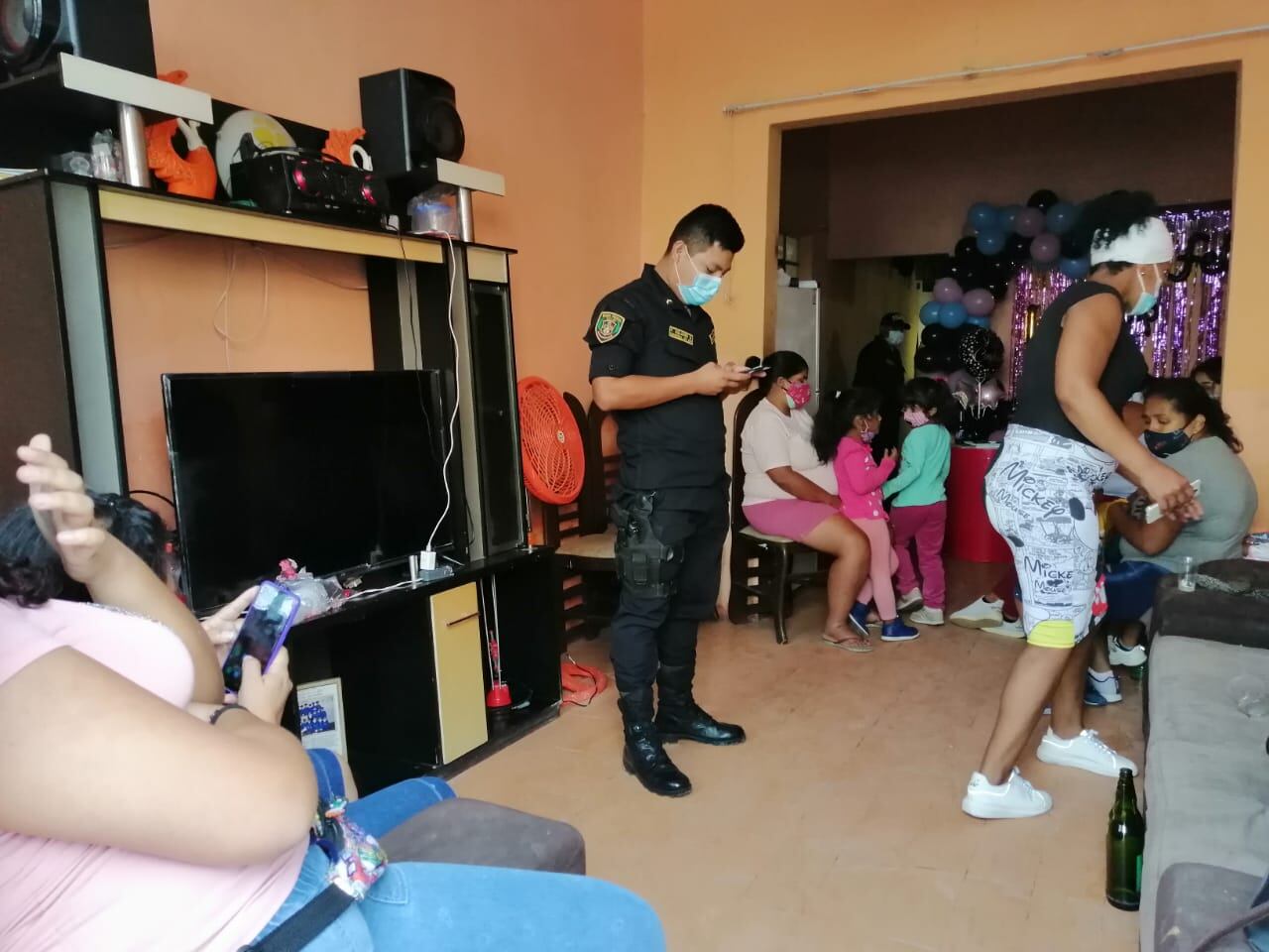 Fiesta se realizaba a plena luz del día. | Foto: Difusión