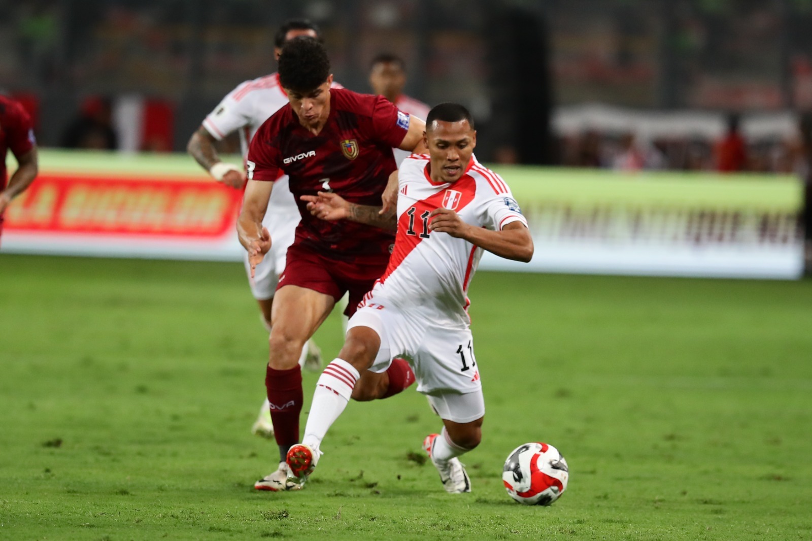 Perú empató 1-1 con Venezuela por la fecha 6 de las Eliminatorias 2026. Mira el resumen del partido. (Foto: GEC)