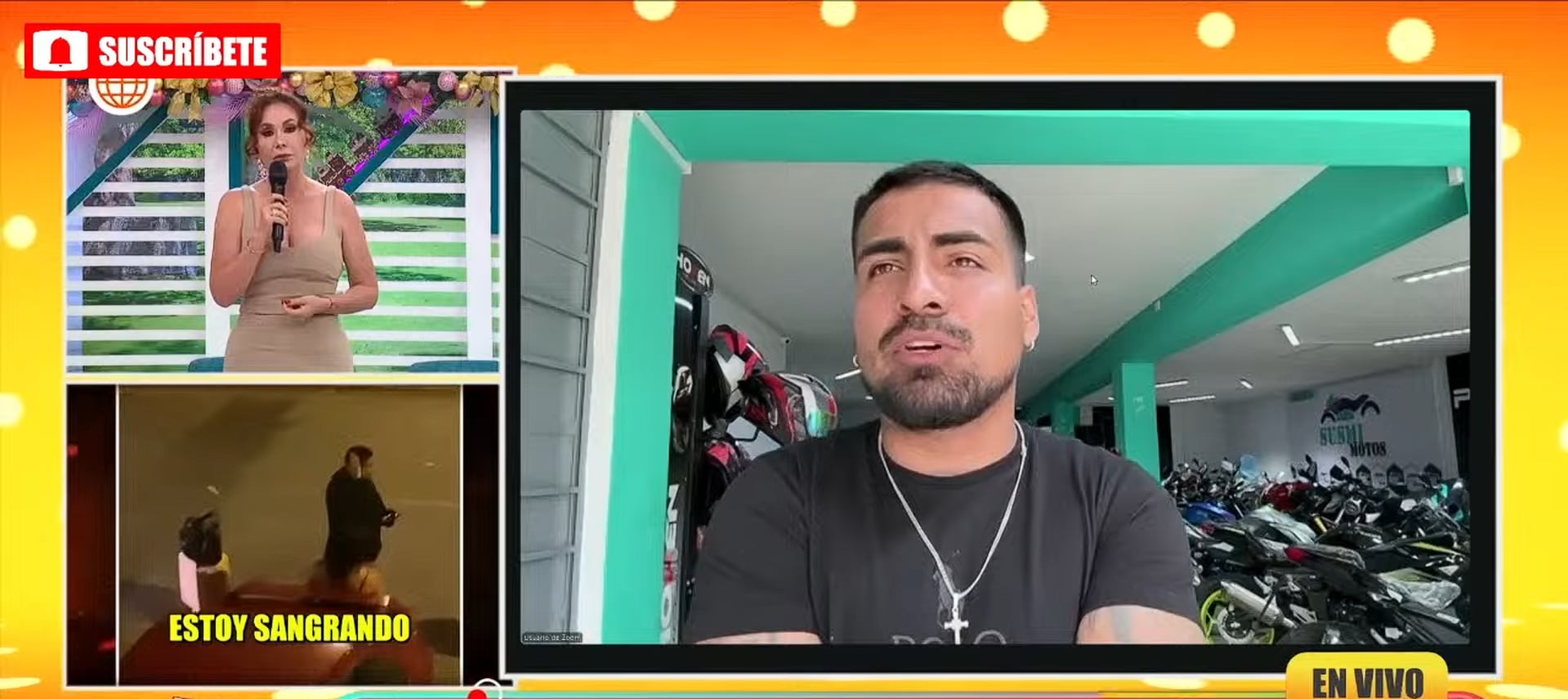 Expareja de Dayanita se defiende tras acusaciones. (Fuente: América TV)