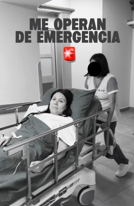 Tula Rodríguez tuvo que ser operada por piedras en la vesícula.