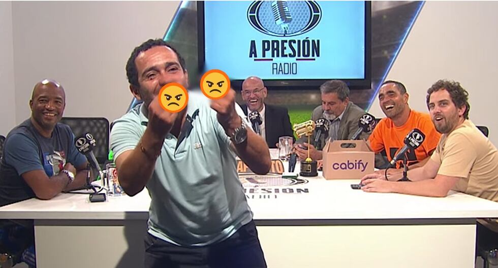 Olcese Aldo Olcese pierde los papeles y suelta gesto obsceno en vivo en A ...