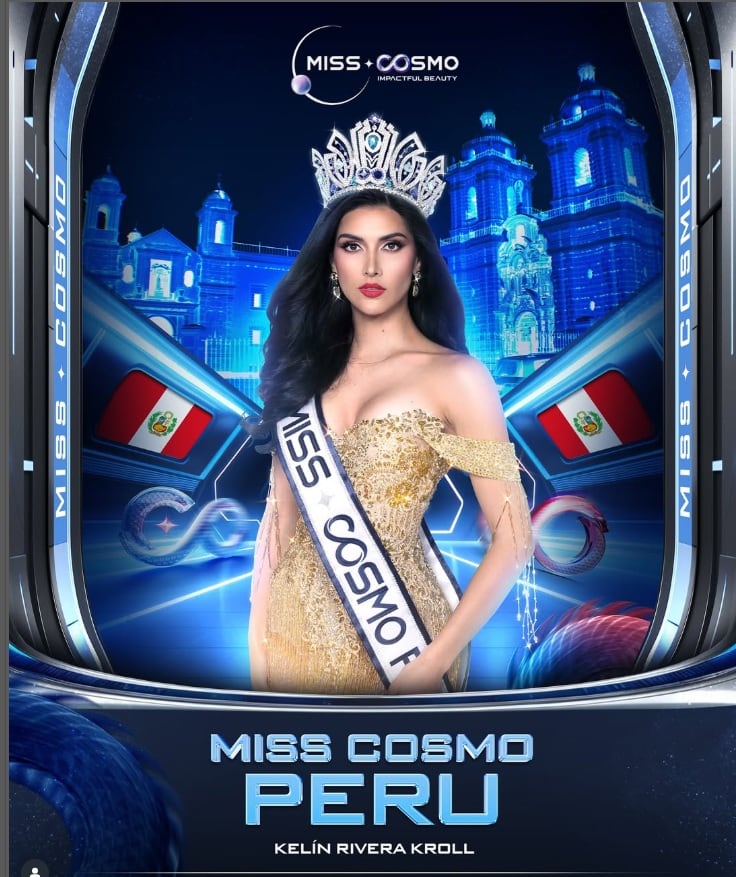 Kelín Rivera afirma que ya está lista para brillar en Miss Cosmo Internacional