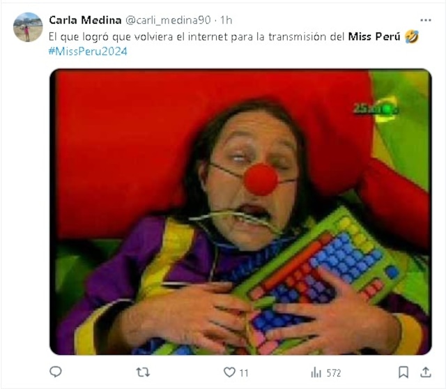 Miss Perú 2024 memes