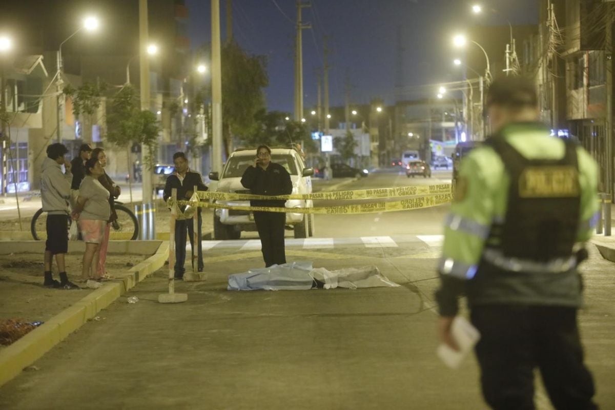 Hombre de la tercera edad muere al ser atropellado en la avenida Canta Callao en San Martín de Porres. Fotos@ photo.gec