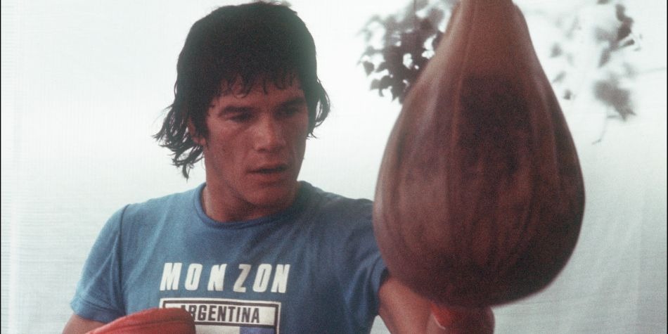 Carlos Monzón. (Photo by AFP)