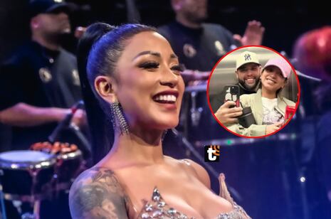 ¿Paula Arias enamorada de productor? Lucen felices y abrazados: “Amor, que tengas el mejor...”