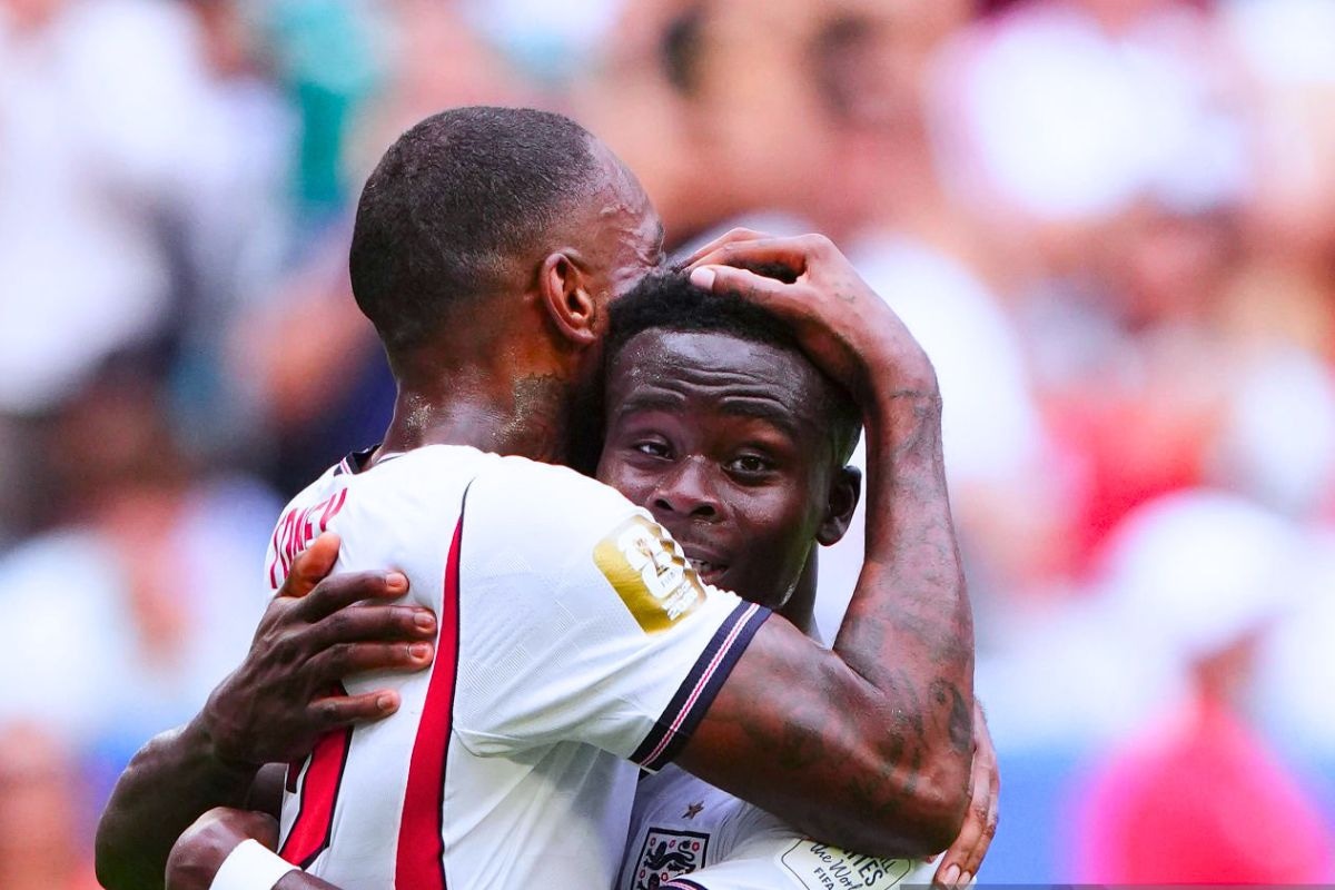 Saka festeja su doblete ante Francia en un partido electrizante (Foto: Getty Images)