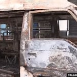 Callao: Extorsionadores incendian combi de transporte público | VIDEO