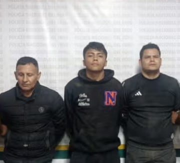 Detenidos registran antecedentes.