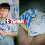 Conoce a Mathías Flores, el niño que creó su propio álbum del Mundial 2026