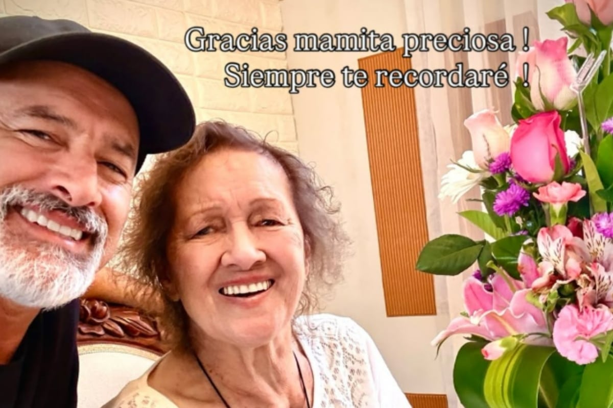 Carlos Alcántara despide a su madre Isabel Vilar con un mensaje en redes sociales. (Foto: Instagram/@cachinalcantara)