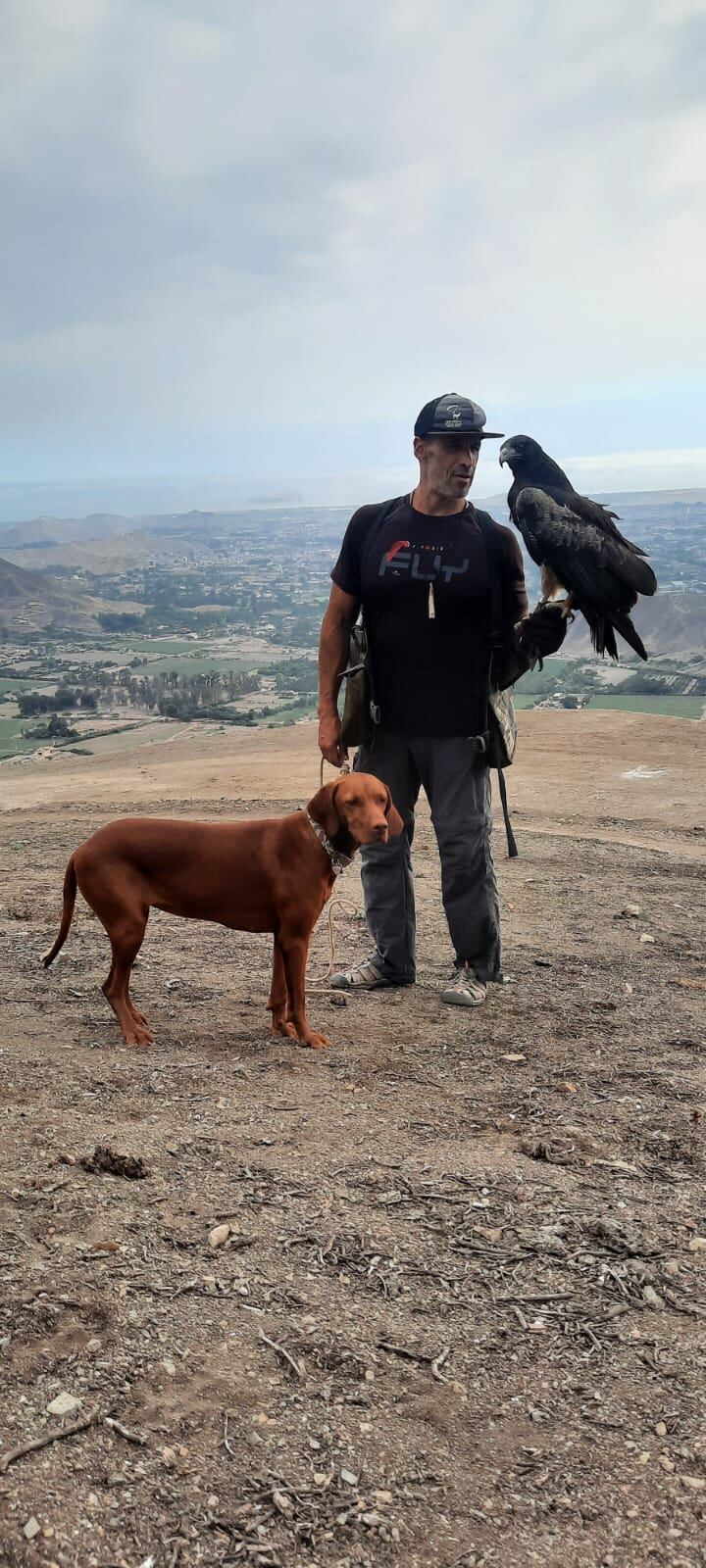 Diego Chávez es el pionero de este proyecto. Pasó muchos años enseñando parapente en miraflores. Foto: Diego Chávez.