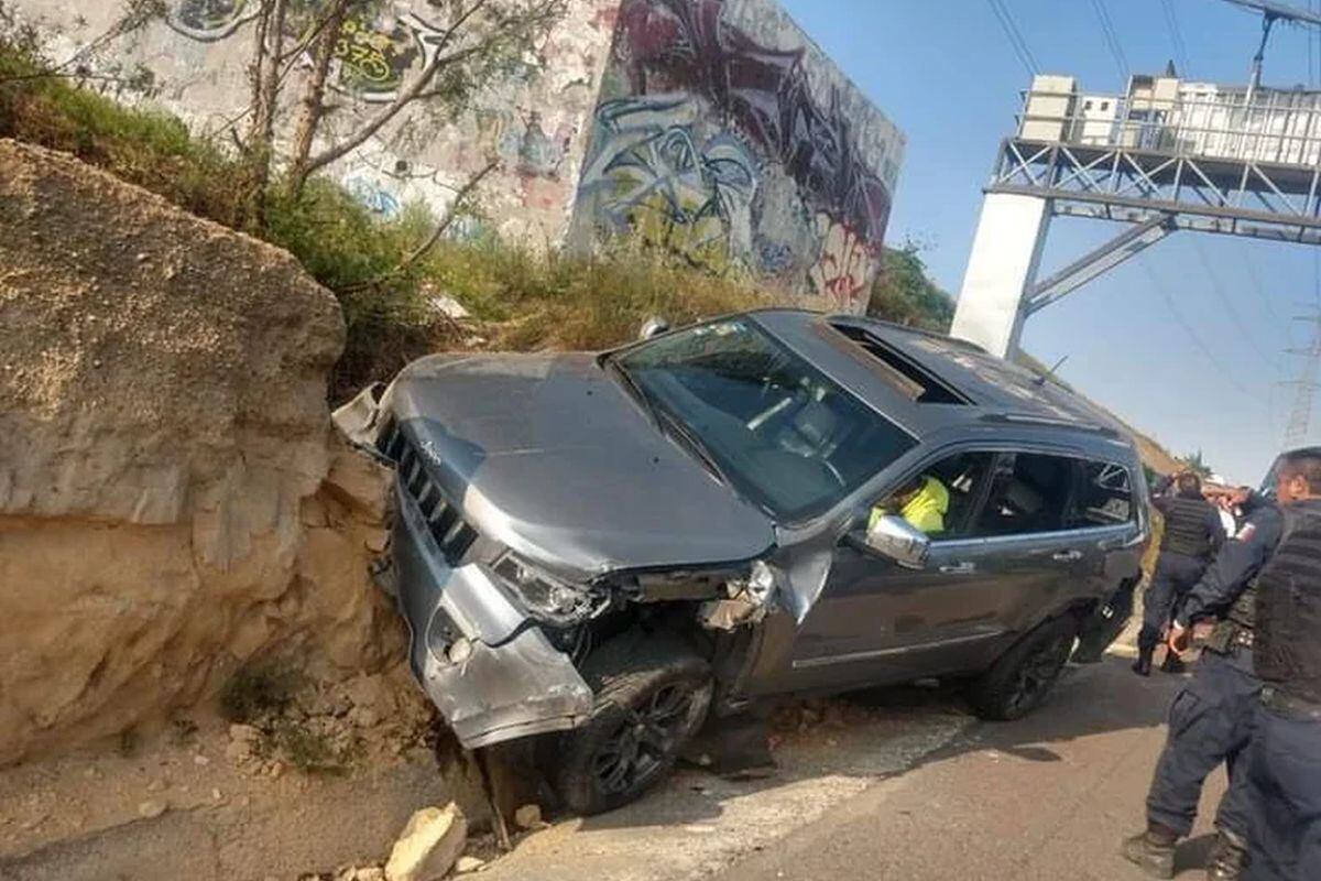 Camioneta de Octavio Ocaña el día de su muerte (Foto: Twitter)