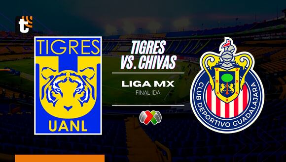 Tigres vs. Chivas: horarios, apuestas y canales de TV para ver la final de ida de la Liga MX