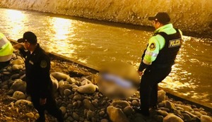 Cuerpo de menor de edad ahogado en el río Rímac es recatado tras ocho horas de búsqueda