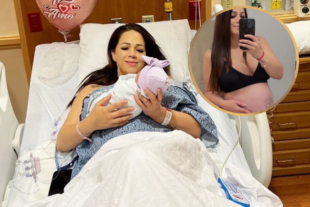 Melissa Klug dio a luz en Estados Unidos