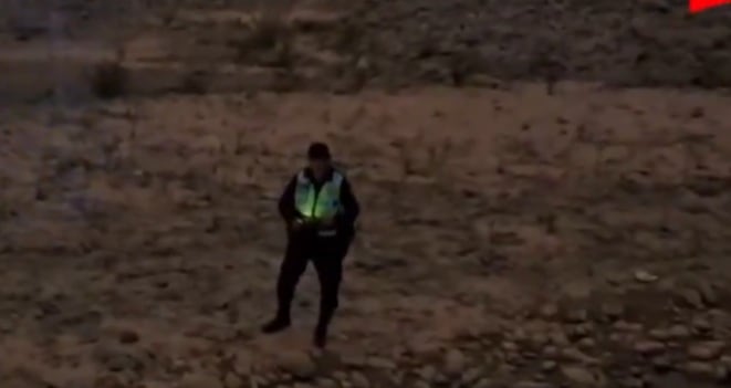 Serenos de la Municipalidad de Ate llegaron hasta el lugar del hallazgo. (Exitosa Noticias)