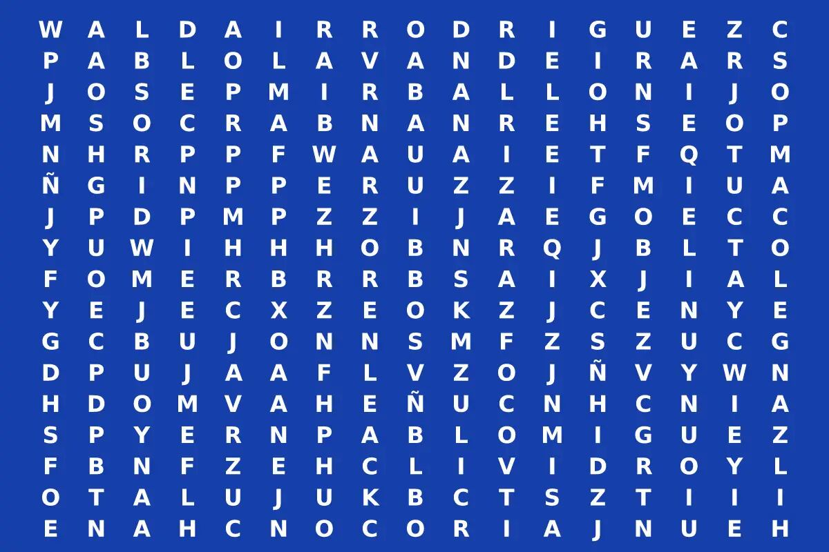 Busca las 11 palabras de la sopa de letras de Alianza Lima que te presentamos hoy, martes 11 de noviembre 2022, y recuerdas que tienes 1 minutos y 30 segundos para lograrlo. (Foto: Noé Yactayo)